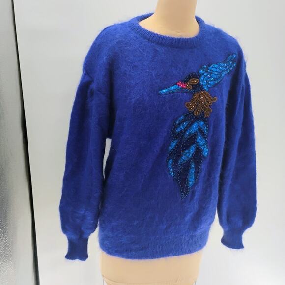 Escada By SRB Pullover Mohair Sweater Womens Size 42 Made In Germany - Picture 6 of 14